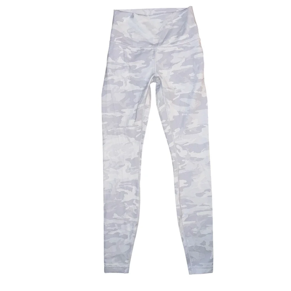 Lululemon Wunder Under High-Rise Tight 28 Luxtreme Camo White‎ W5CQSS 4